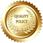 Quality Policy Certificate